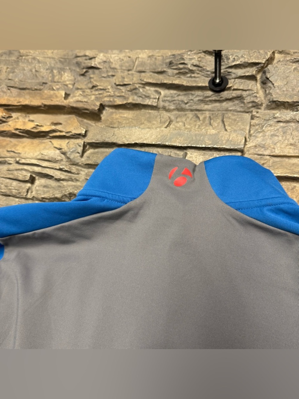 Bontrager RXL 180 Softshell Jacket Mens Large Blue Gray Cycling Racing Biking - Picture 9 of 13